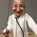 These marionettes are handmade in czech republic.