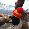 Mole with bobble hat 20 cm