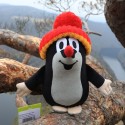 Mole with bobble hat 20 cm