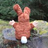 Hare, handpuppet, 37 cm