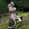 Mouse, hand puppet, 23 cm