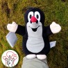 The Mole, talking, hand puppet, 20 cm