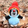 The Little Mole in pants, bobble hat, blue, 20 cm