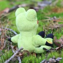 Frog, hand puppet, 37 cm