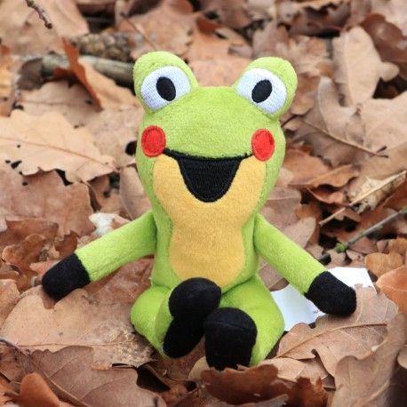 Frog, hand puppet, 37 cm