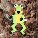 frog, puppet, 23cm