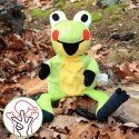 frogie,hand puppet,37 cm