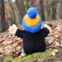 The Mole, hand puppet, bobble hat, 28 cm