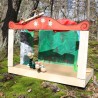 Handmade puppet theatre, 4 scene