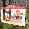 Handmade puppet theatre, 4 scene