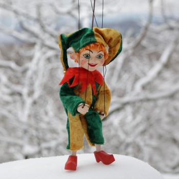 These marionettes are handmade in czech republic.