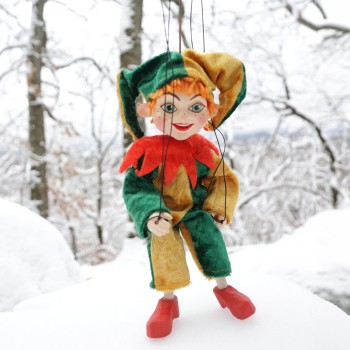 These marionettes are handmade in czech republic.