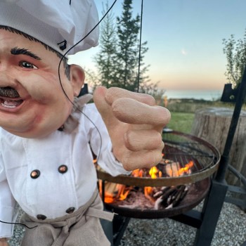 These marionettes are handmade in czech republic.