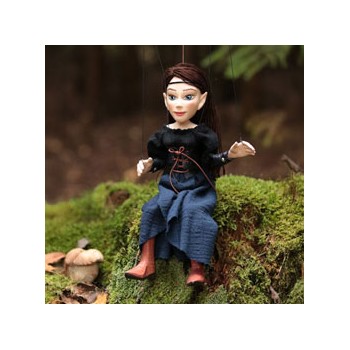 These marionettes are handmade in czech republic.