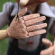 These marionettes are handmade in czech republic.