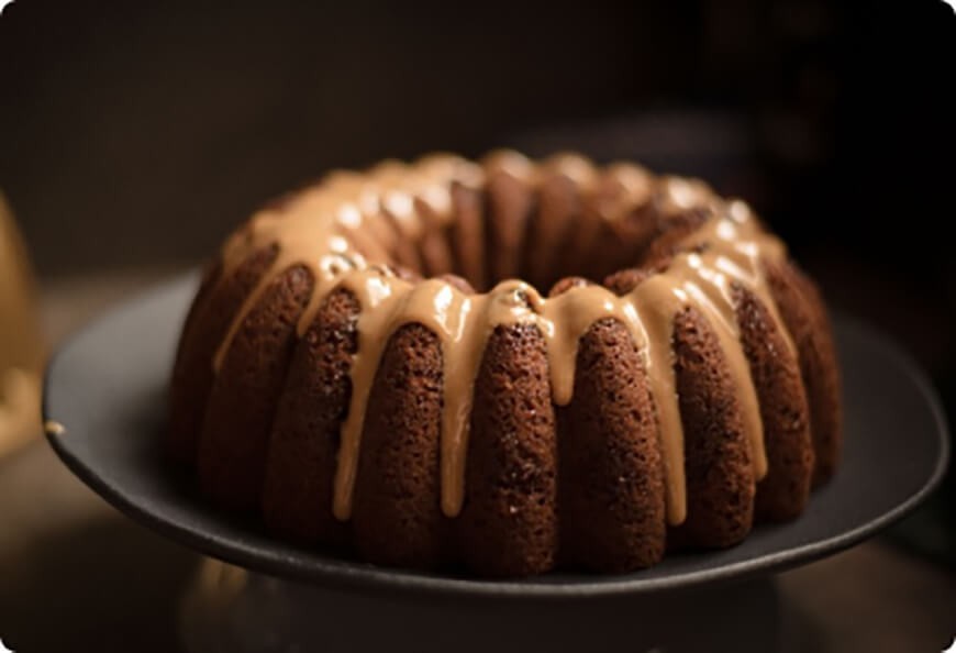 A Bundt cake to celebrate Diwali